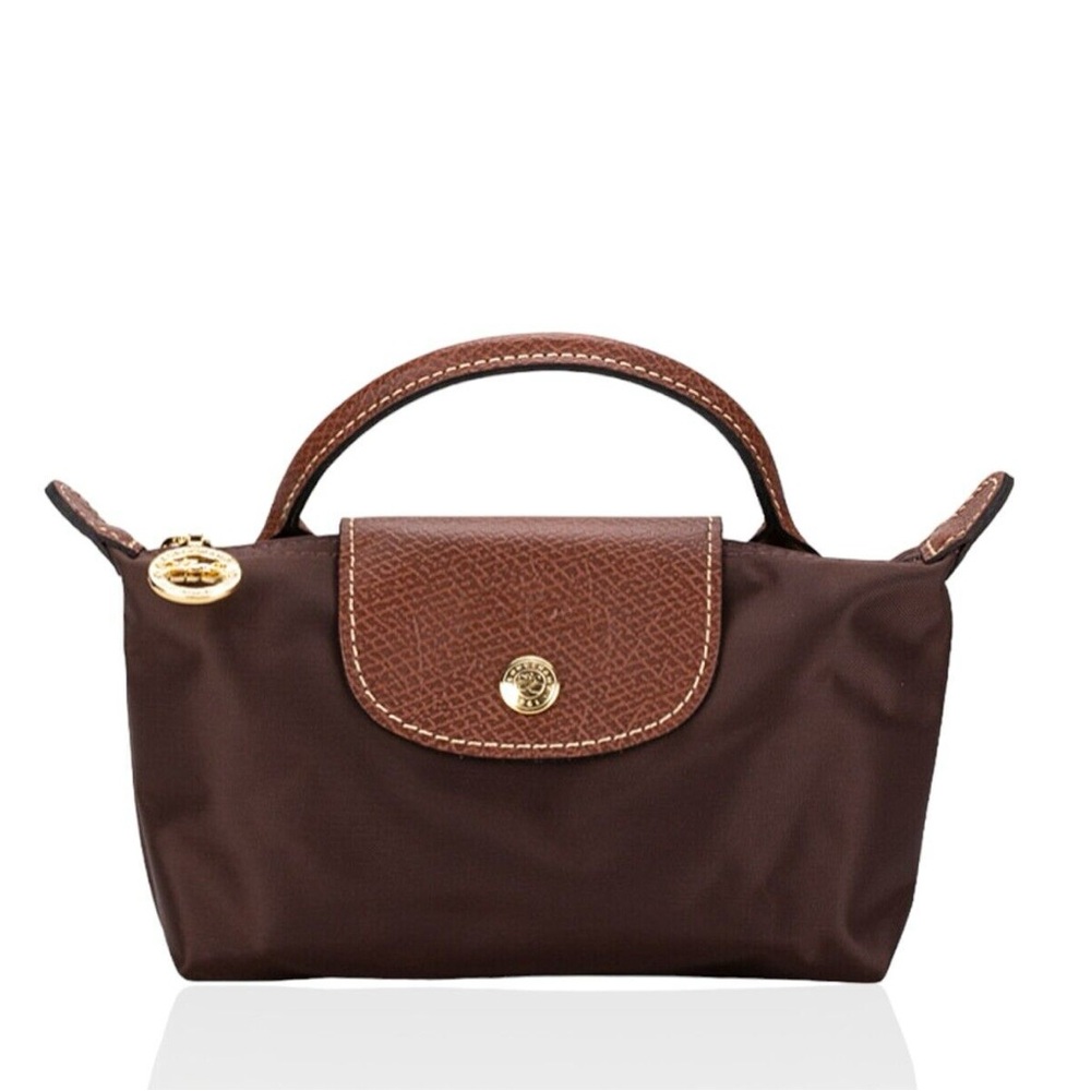 LONGCHAMP POUCH EBONY NEW